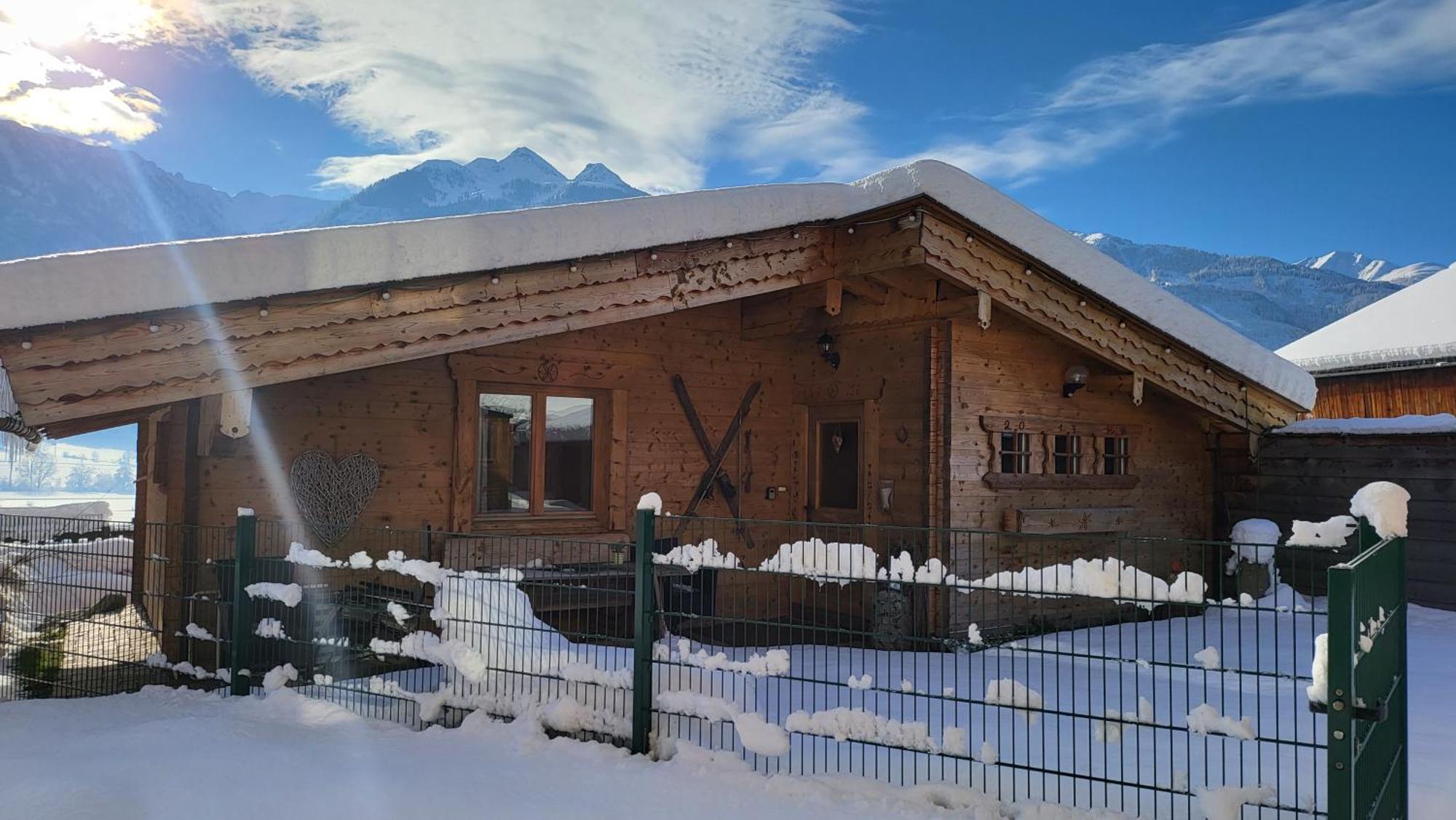 Tauernhuette Villa Piesendorf Bagian luar foto